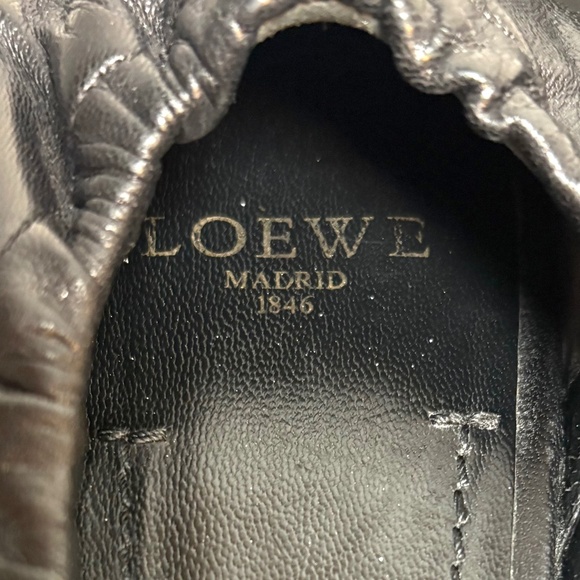 LOEWE Black Leather ballet Flats | 39 - Picture 6 of 10
